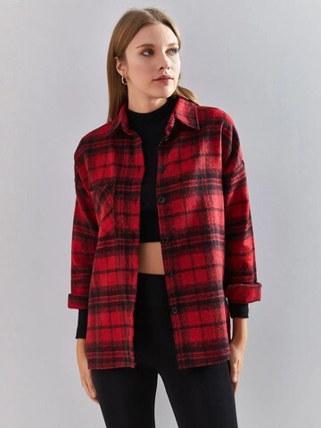 Bianco Lucci Bluse in Rot