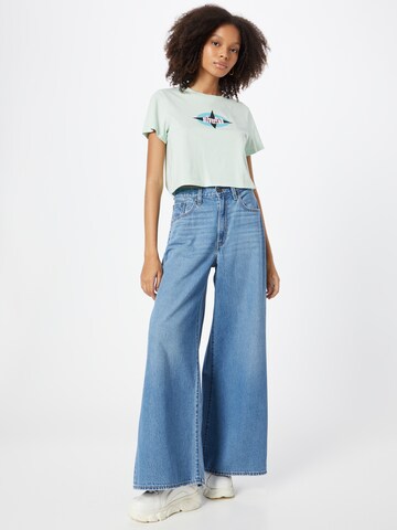 LEVI'S ® Shirt 'Cropped Jordie' in Grün