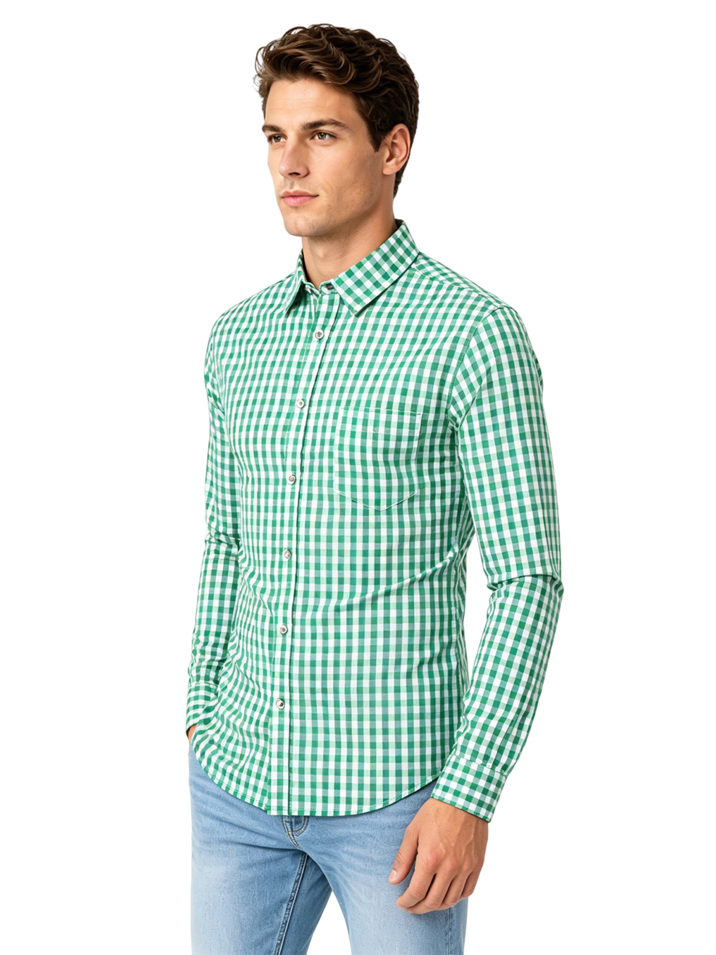 KoJooin Regular Fit Hemd‌‌‌‌‌‌‌ in Grün