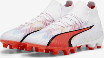 Chaussure de foot 'Ultra Pro' PUMA en blanc