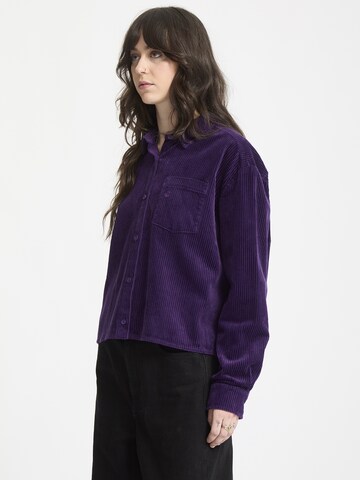 Volcom Bluse 'WEELLOW CORD' in Lila
