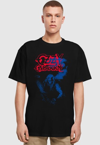 Merchcode Shirt 'Ozzy Osbourne - Bark At The Moon' in Black: front