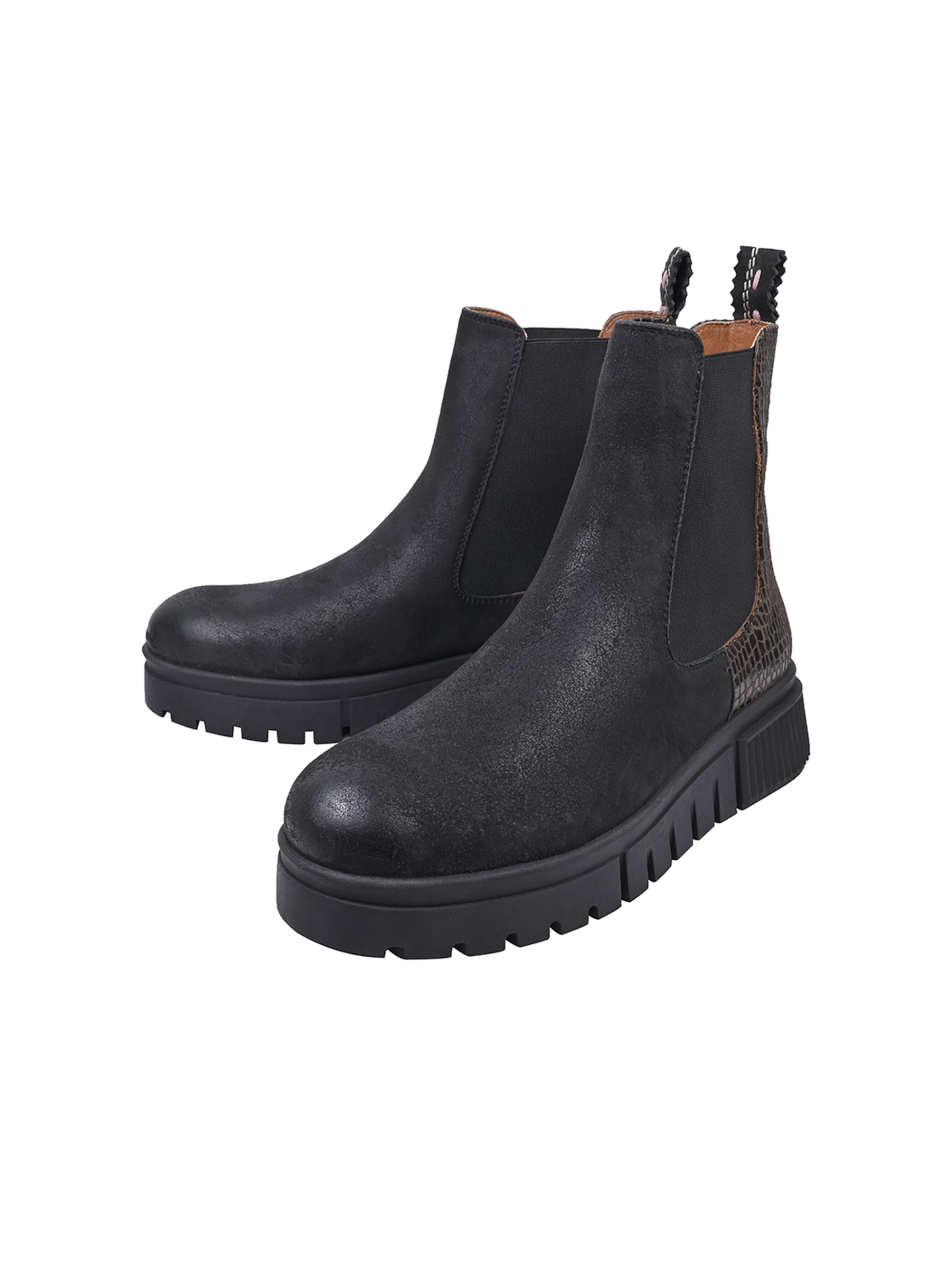Crickit Chelsea Boot ' NAELLE ' in Braun