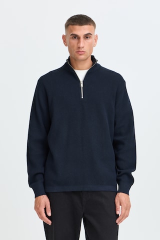 !Solid Sweater 'SDVian' in Blue: front