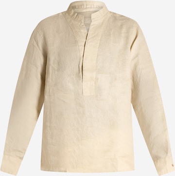 Camicia di SSEINSE in beige: frontale