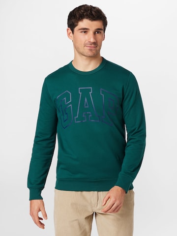 GAP Sweatshirt in Green: front