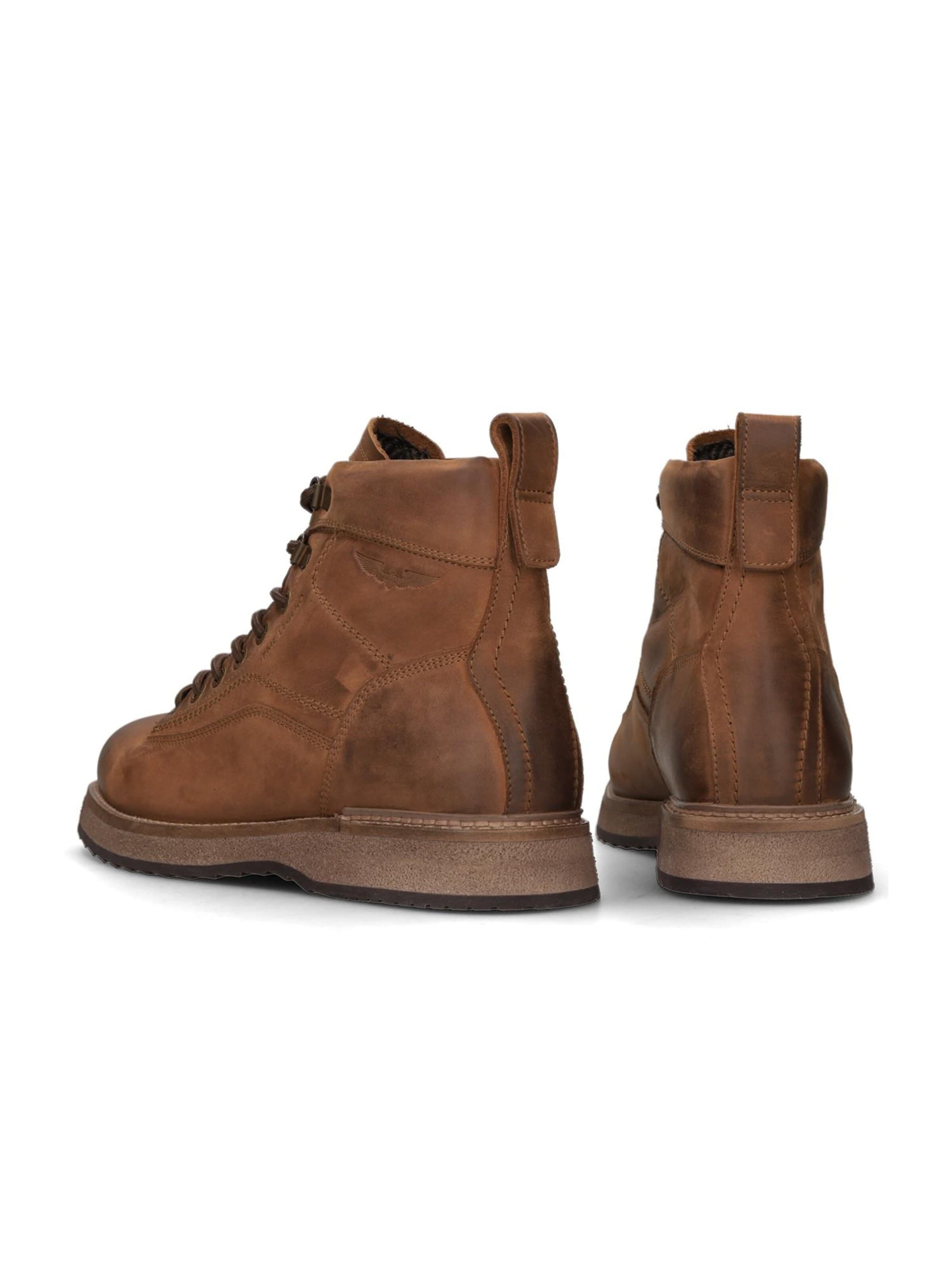 PME Legend - Botas 'Wingmark boot in nubuck' en marrón
