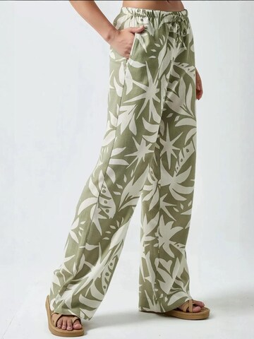 Loosefit Pantalon Hiccup en vert