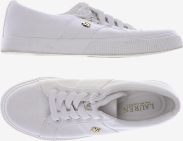 Lauren Ralph Lauren Sneakers & Trainers in 37 in White: front