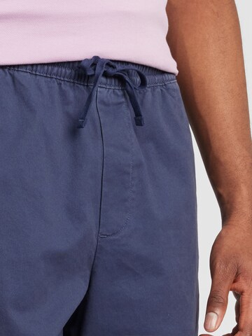 GAP Lużny krój Spodnie 'ESSENTIAL' w kolorze niebieski