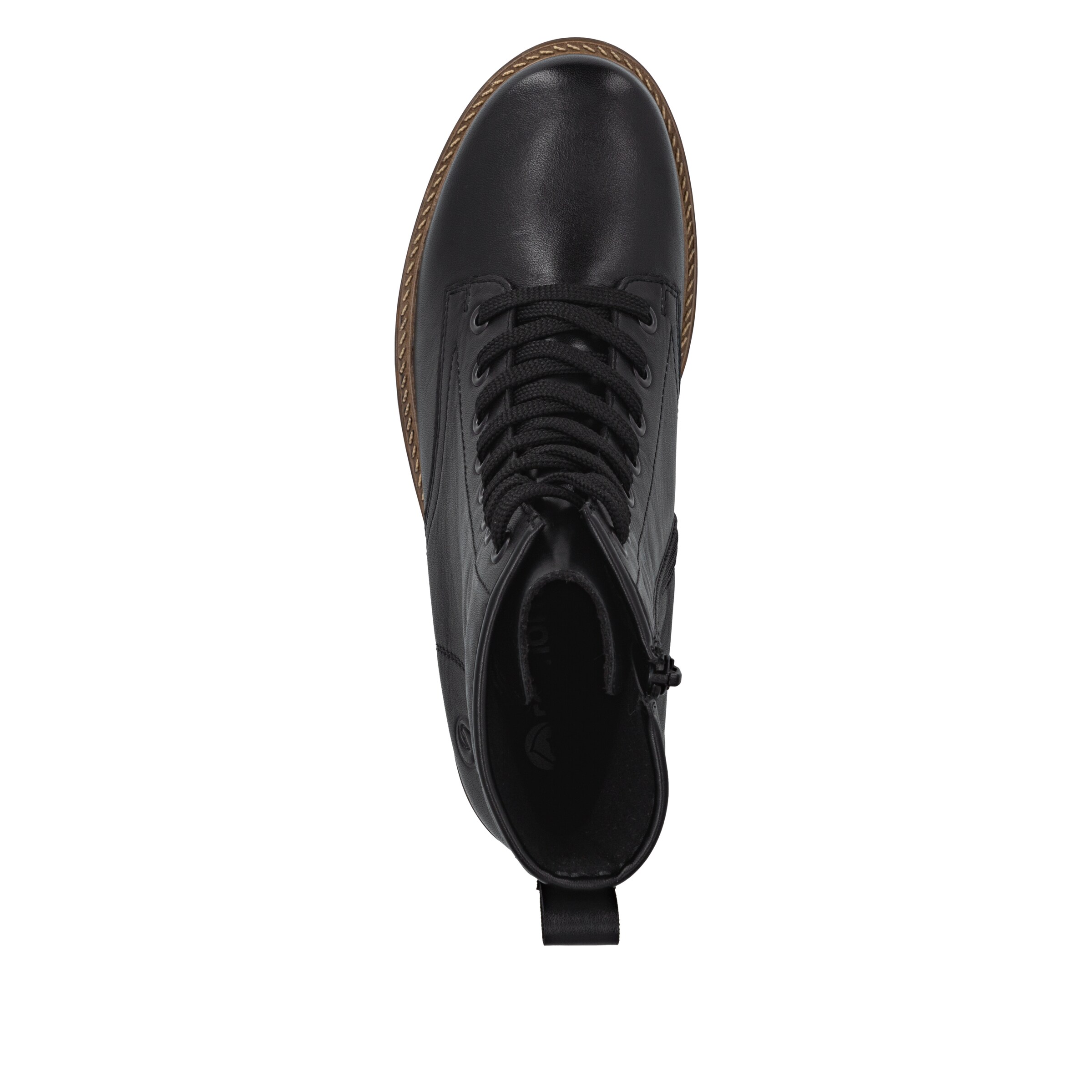 Bottines à lacets REMONTE en noir