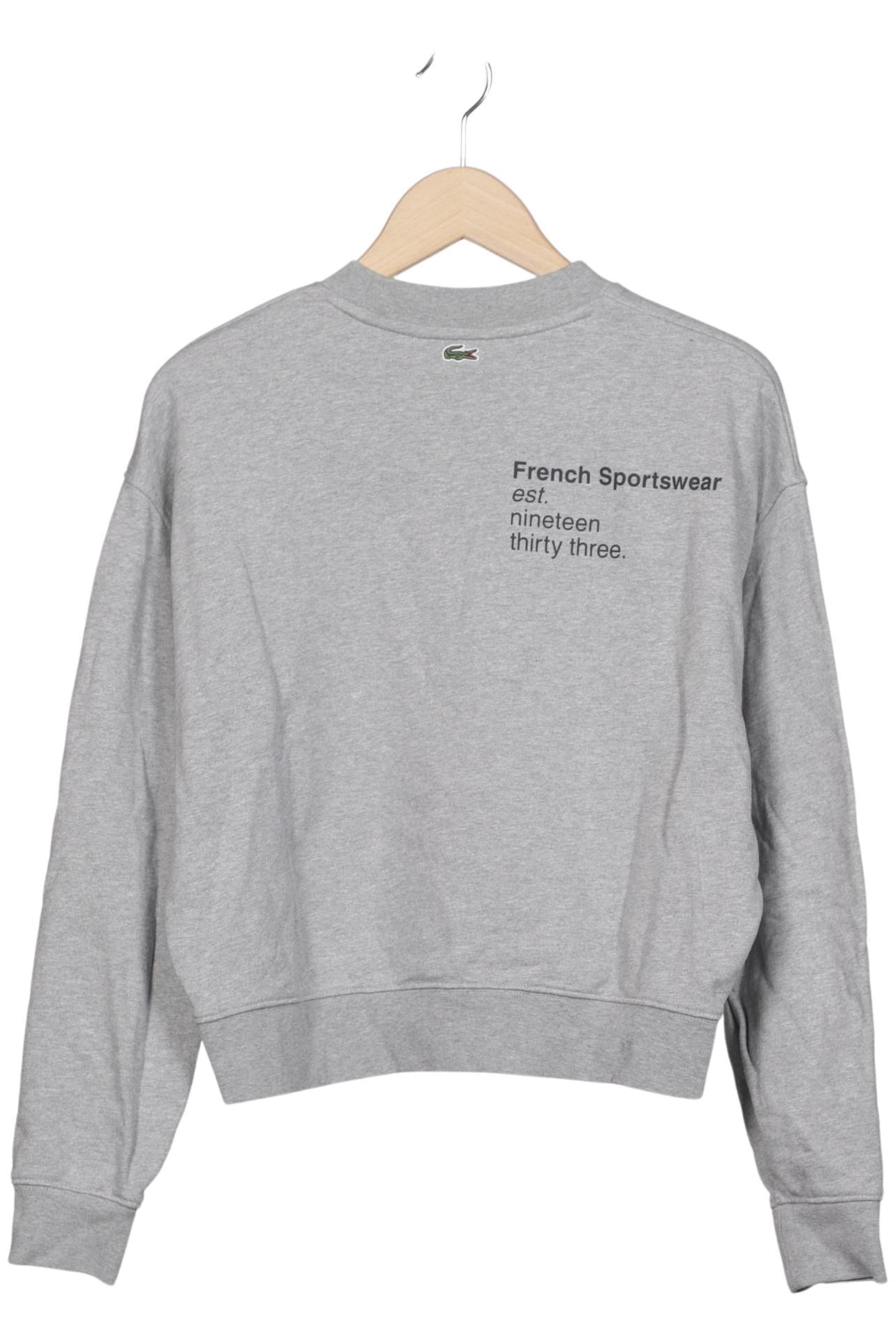 LACOSTE Sweater M in Grau