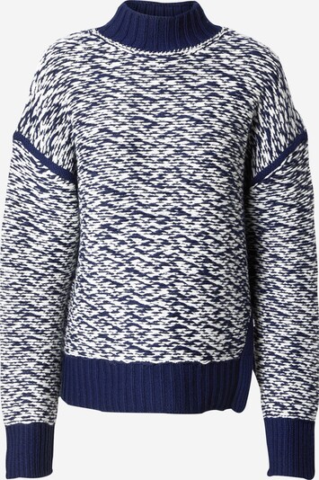 3.1 Phillip Lim Pull-over en bleu marine / blanc, Vue avec produit