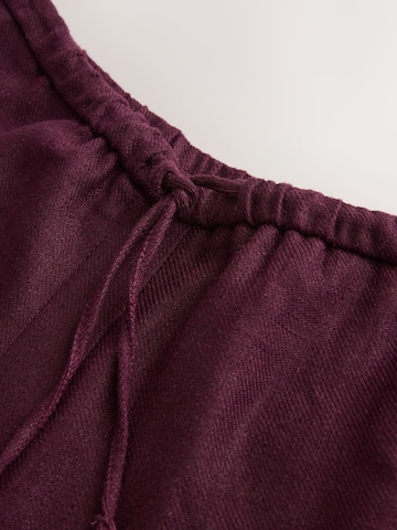 Next Wide Leg Hose in Rot