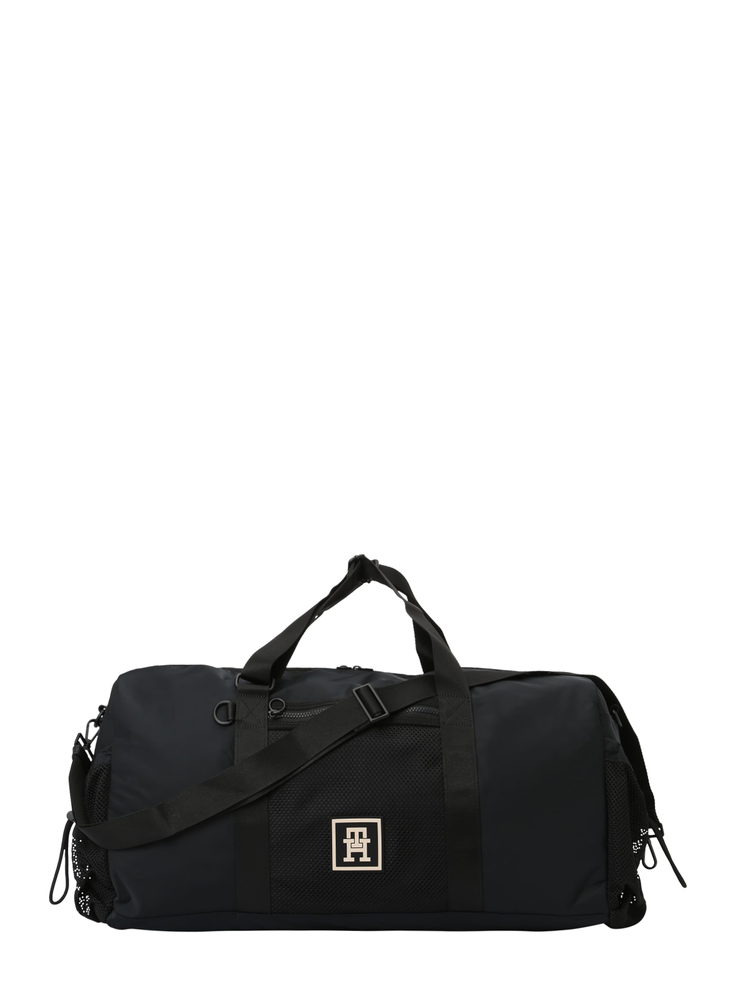 TOMMY HILFIGER Weekendtaske i sort: forside