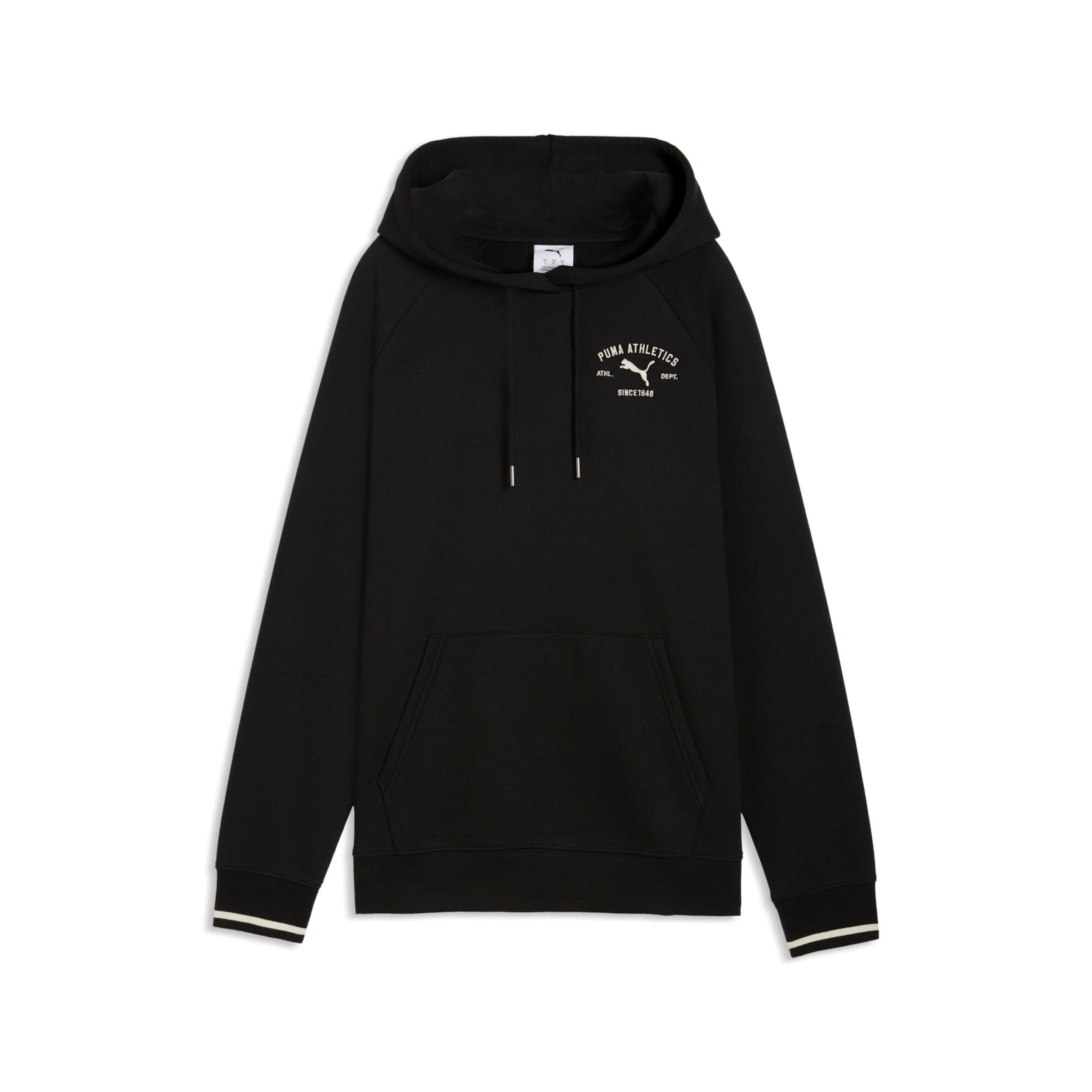 PUMA Sweatshirt in Black: front