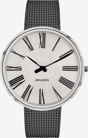 Arne Jacobsen Arne Jacobsen Herren-Uhren Analog Quarz ' ' in Silber: predná strana