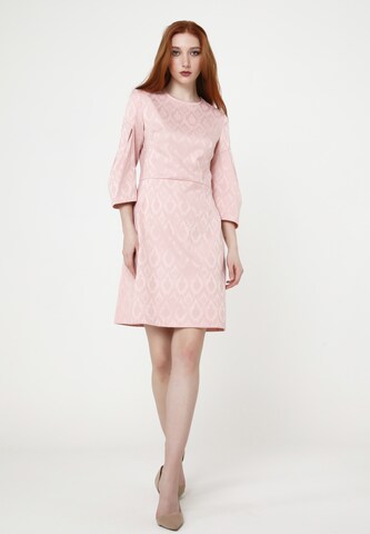 Madam-T Dress 'VIRGINIE' in Pink: front