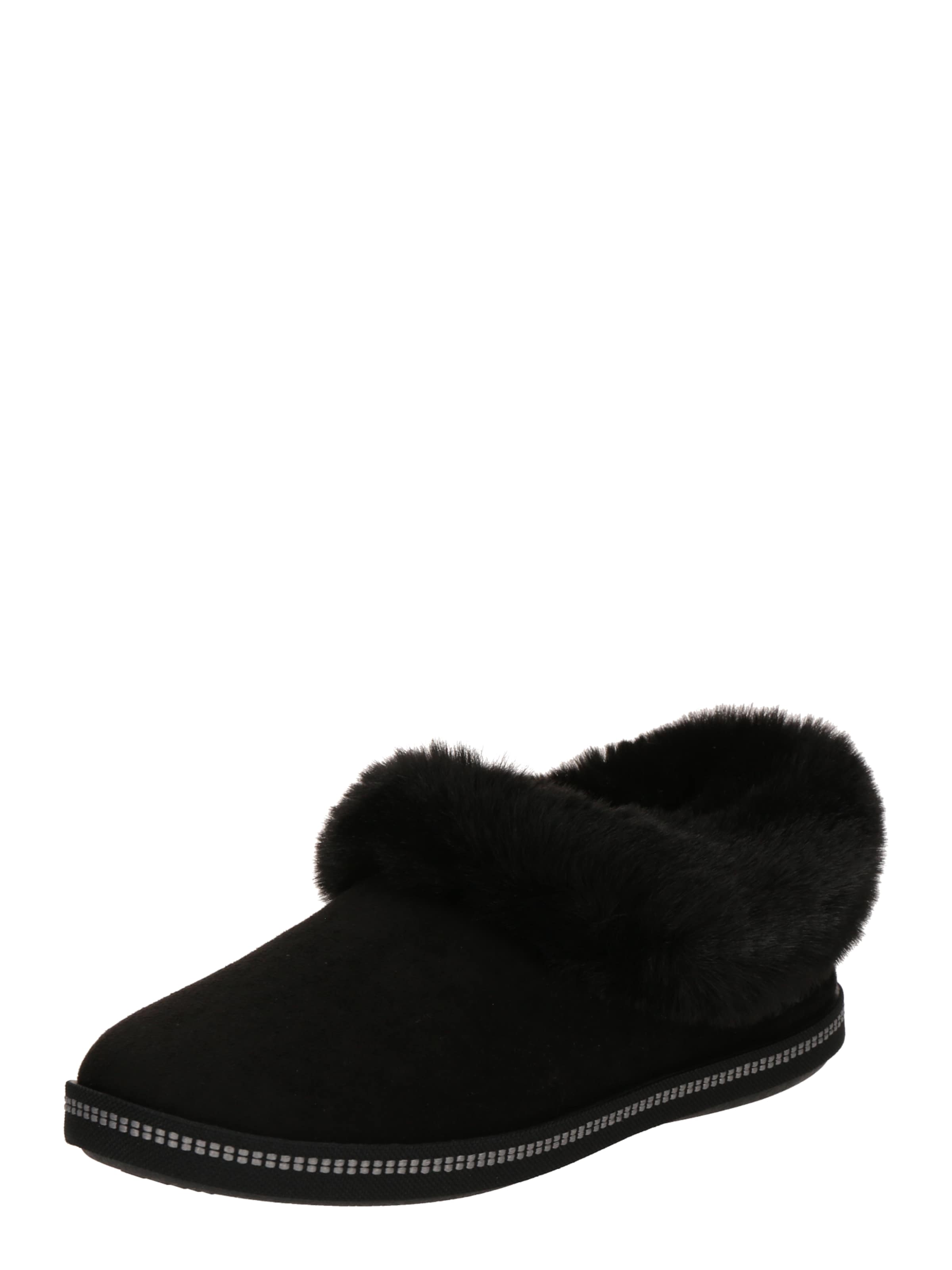 SKECHERS Papuče 'COZY CAMPFIRE' - Čierna: predná strana