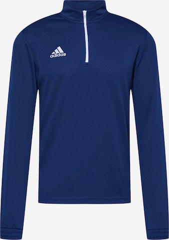 ADIDAS SPORTSWEAR Sportsweatshirt 'Entrada 22' in Blauw: voorkant