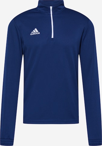 Sweat de sport 'Entrada 22' ADIDAS PERFORMANCE en bleu : devant