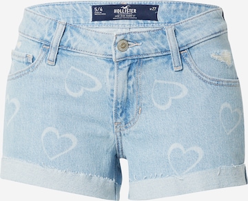 HOLLISTER Regular Jeans in Blauw: voorkant