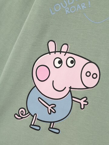 NAME IT Shirt 'Abrum Peppapig'' in Grün