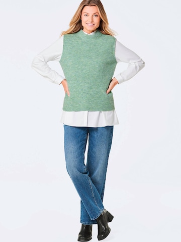 Goldner Knitted vest in Green