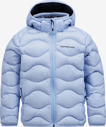 Veste d’hiver PEAK PERFORMANCE en bleu : devant