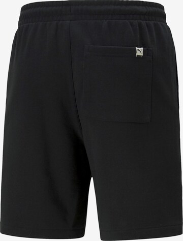 PUMA Regular Sports trousers 'Downtown' in Black