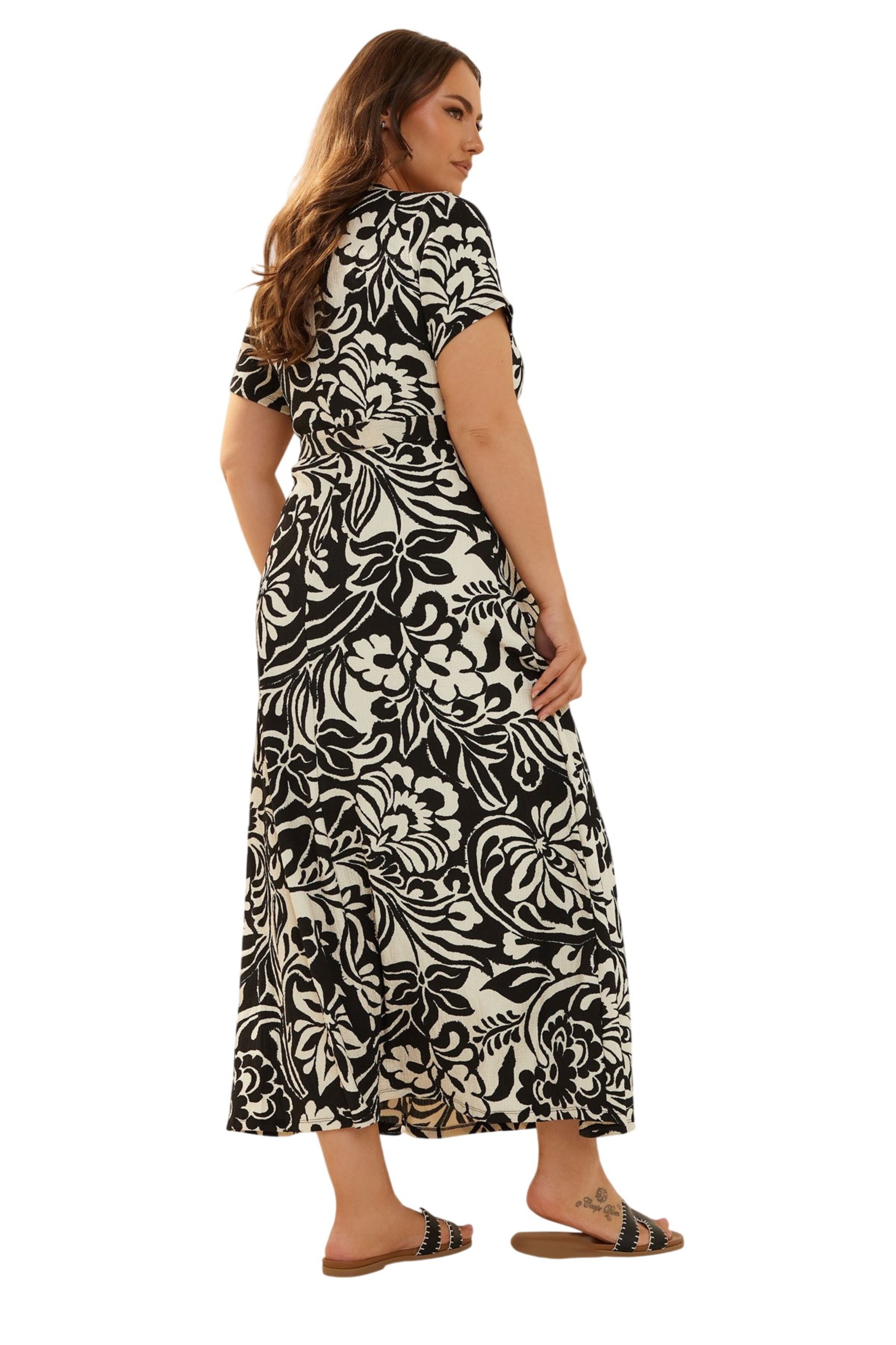 Stil Diva Jurk in Zwart