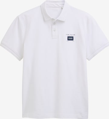 TOM TAILOR Shirt in White: front