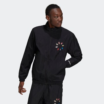 Veste mi-saison ADIDAS ORIGINALS en noir : devant