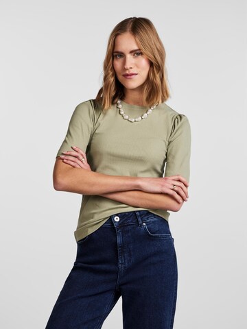 PIECES Shirt 'Ruka' in Groen: voorkant