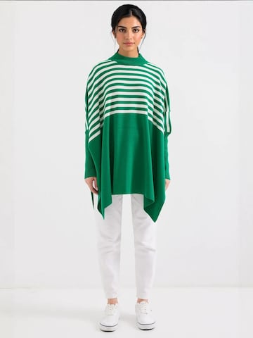 Pull-over Bigdart en vert