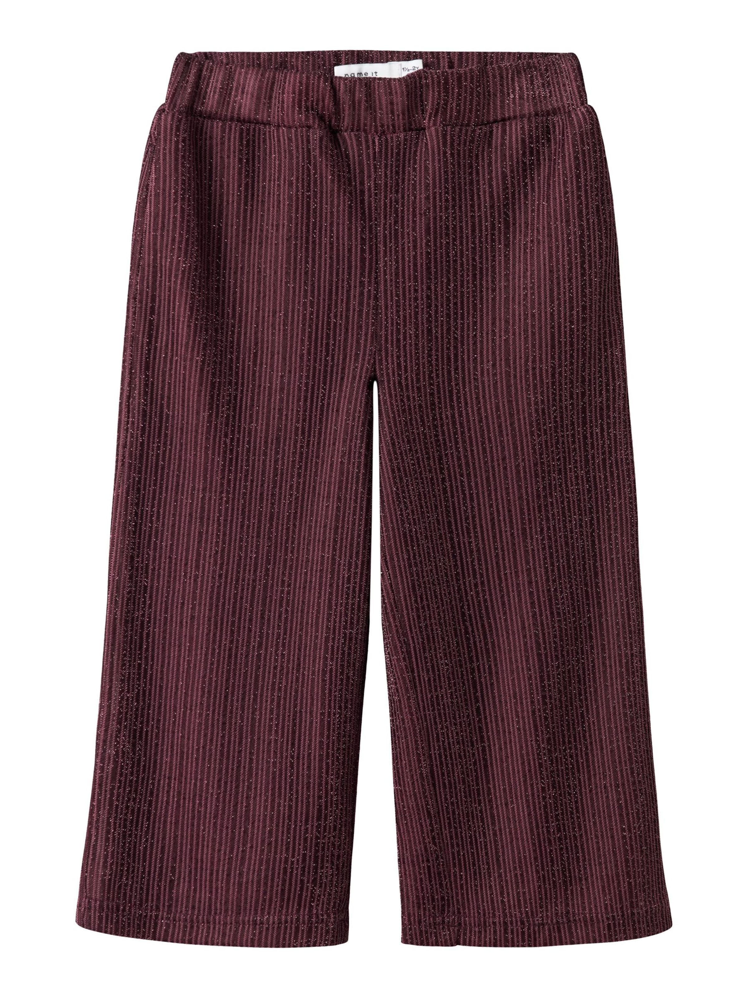 Wide Leg Pantalon NAME IT en rouge : devant