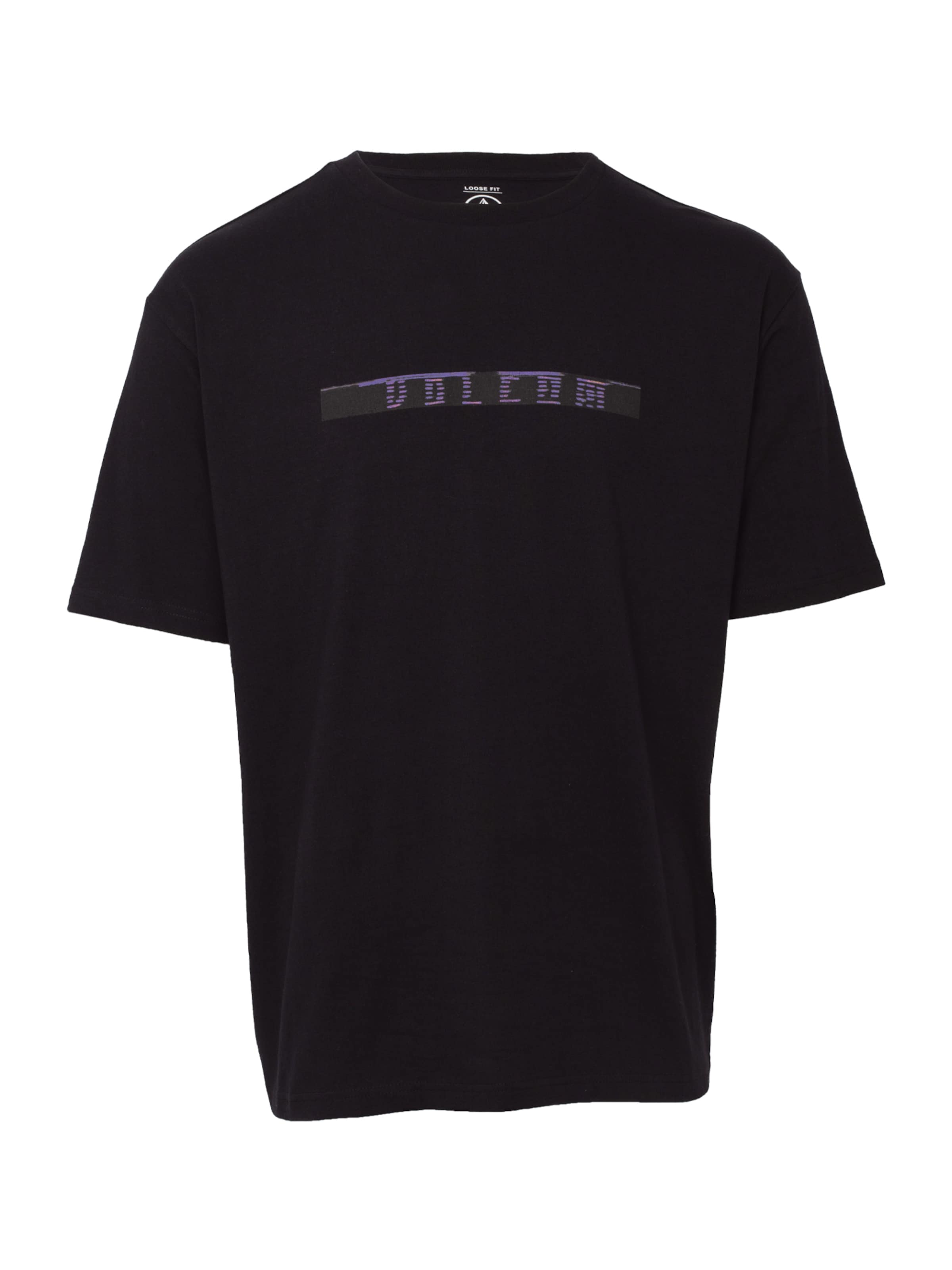 Männer Shirts Volcom T-Shirt 'FLOWSCILLATOR LSE SS' in Schwarz - HX50109