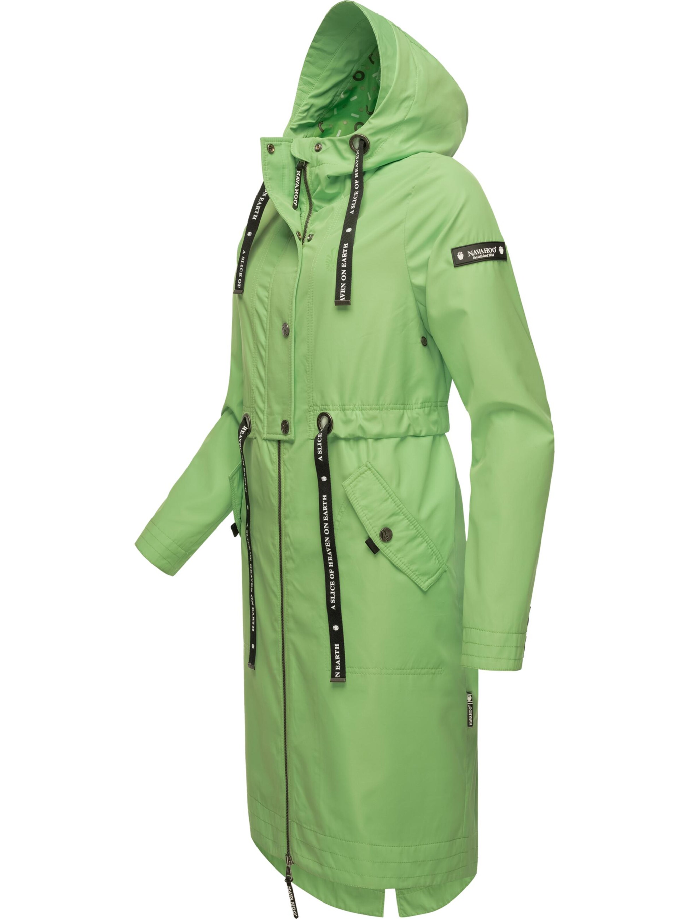 Parka mi-saison 'Josinaa' NAVAHOO en vert