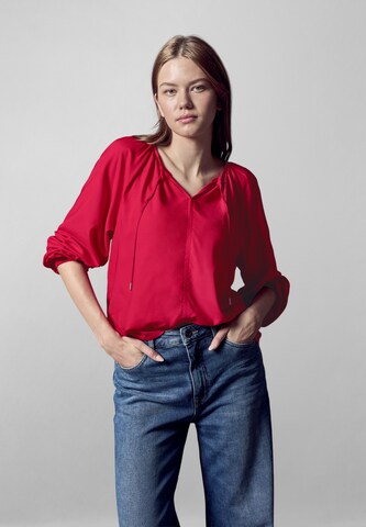 Street One Studio Bluse in Rot: Vorderseite