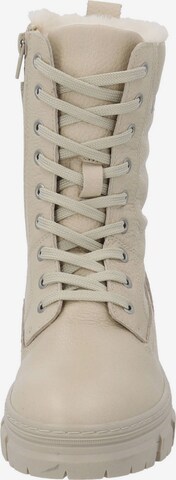 Palado Lace-Up Ankle Boots 'Lodcen' in Beige