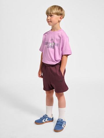 Hummel Loosefit Broek in Rood