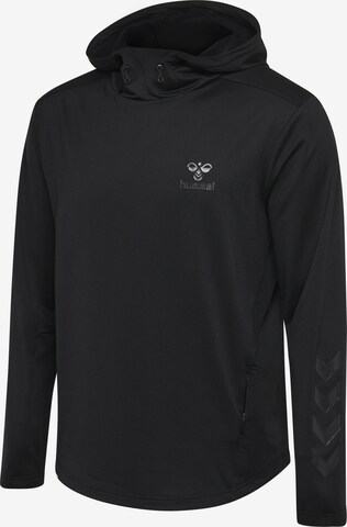 Hummel Athletic Sweatshirt in Black: front