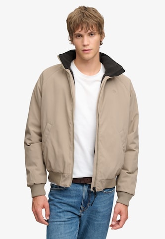 Superdry & Co Tussenjas 'City' in Bruin: voorkant