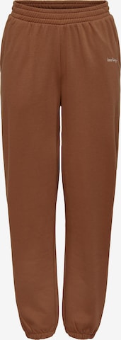 JDY Tapered Pants 'KELLY' in Brown: front