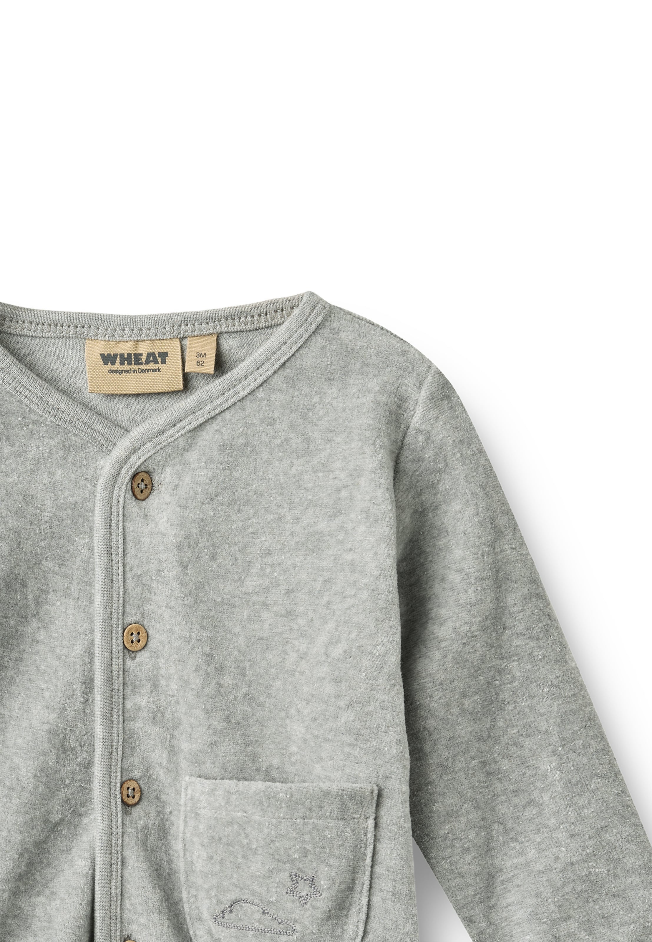 Giacchetta 'Toto Sky' di WHEAT in grigio