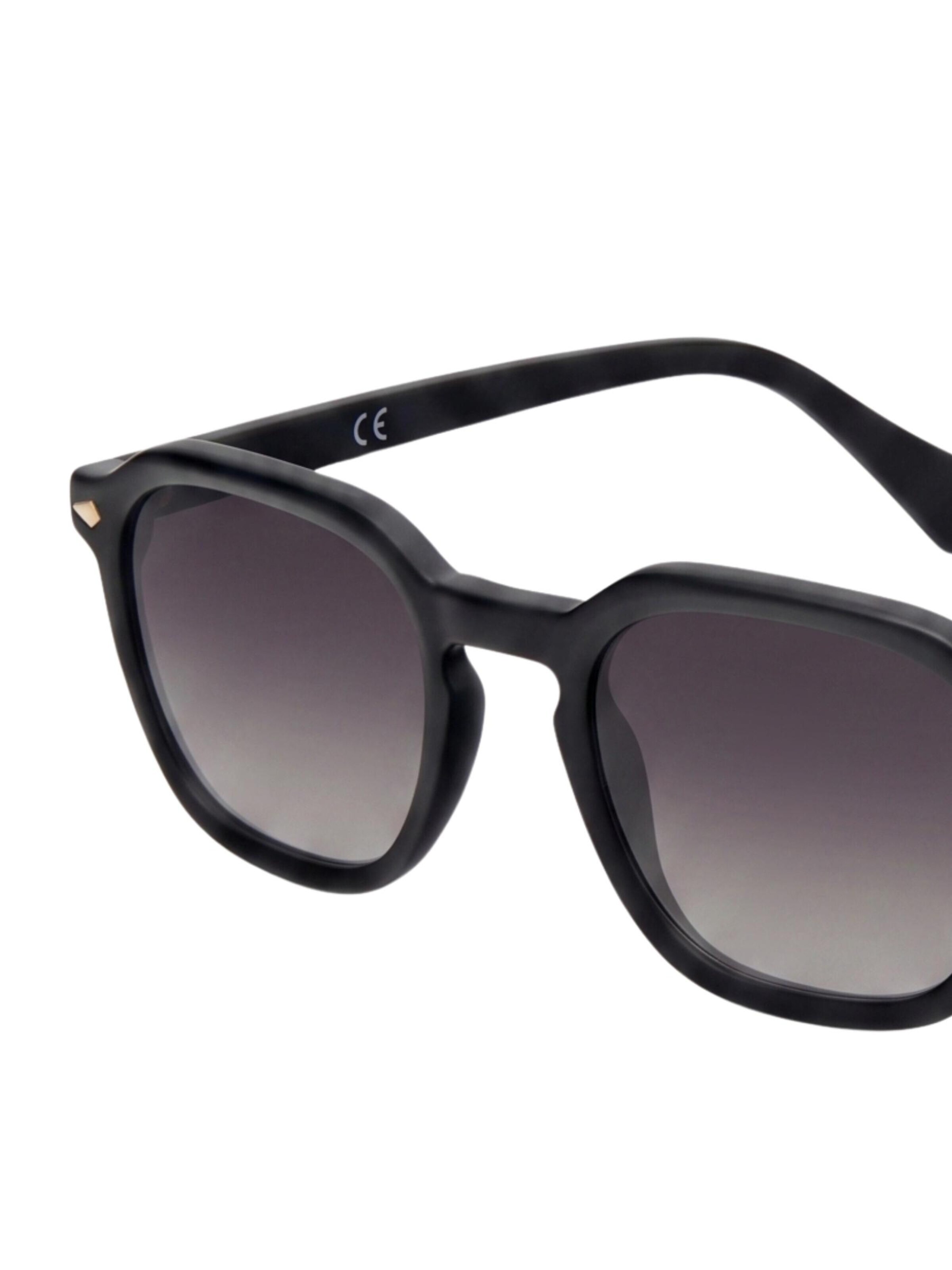 Maxte Sunglasses 'Modern Wayfarer' in Black