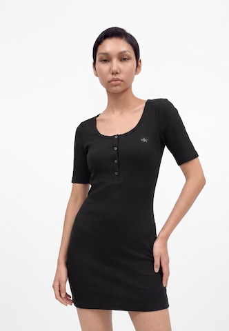 Calvin Klein Jeans Obleka | črna barva: sprednja stran