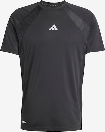 ADIDAS PERFORMANCE Функциональная футболка 'Tech App' в Черный: спереди