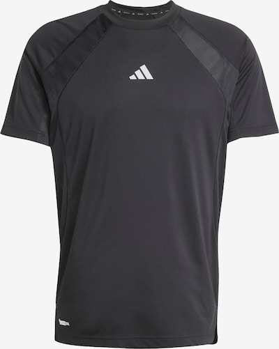 Sportiniai marškinėliai 'Tech App' iš ADIDAS PERFORMANCE, spalva – garstyčių spalva / juoda / balta, Prekių apžvalga