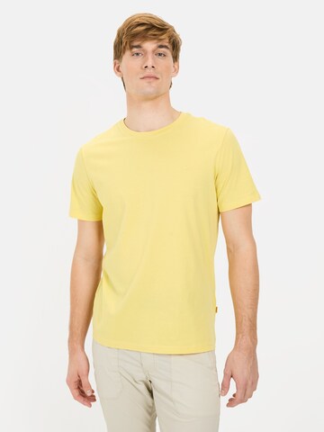 CAMEL ACTIVE T-Shirt in Gelb: Vorderseite
